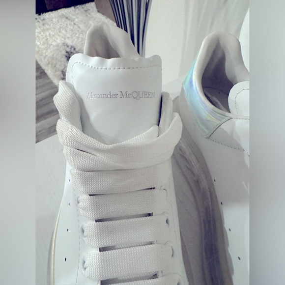 Brand new Alexander McQueen shoes white with clear sole - Picture 3 of 6
